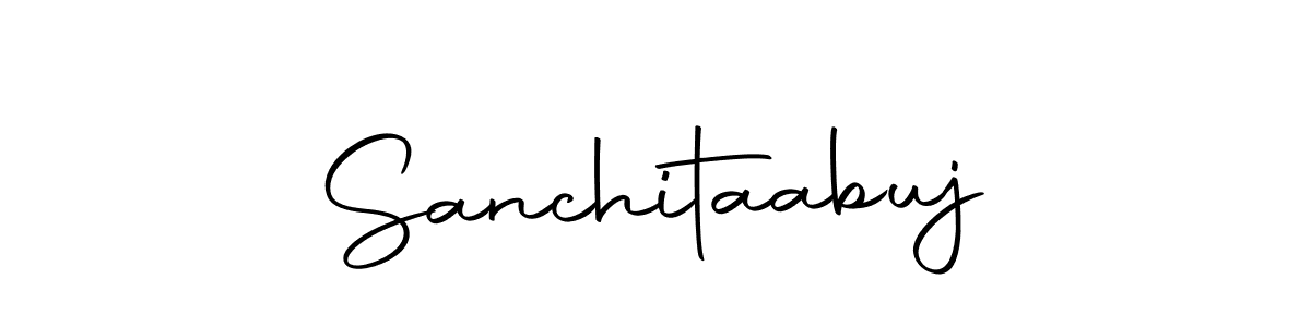 Design your own signature with our free online signature maker. With this signature software, you can create a handwritten (Autography-DOLnW) signature for name Sanchitaabuj. Sanchitaabuj signature style 10 images and pictures png