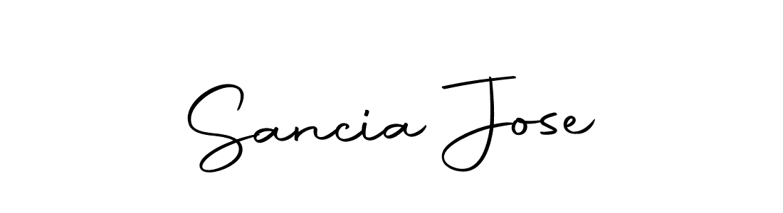 It looks lik you need a new signature style for name Sancia Jose. Design unique handwritten (Autography-DOLnW) signature with our free signature maker in just a few clicks. Sancia Jose signature style 10 images and pictures png
