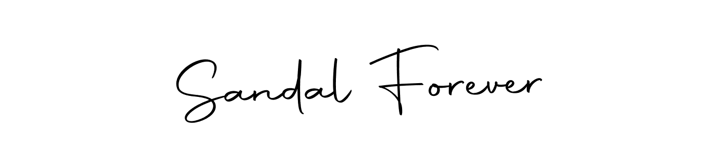 You should practise on your own different ways (Autography-DOLnW) to write your name (Sandal Forever) in signature. don't let someone else do it for you. Sandal Forever signature style 10 images and pictures png