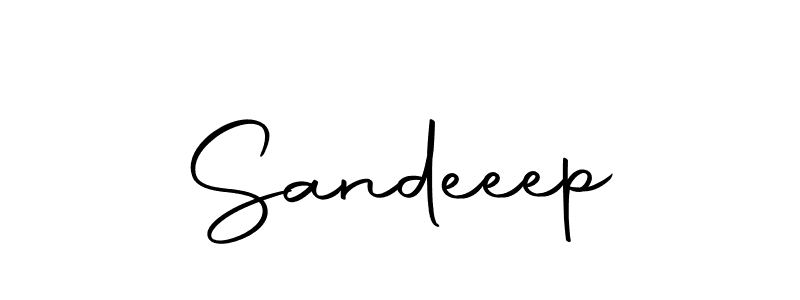 How to make Sandeeep signature? Autography-DOLnW is a professional autograph style. Create handwritten signature for Sandeeep name. Sandeeep signature style 10 images and pictures png