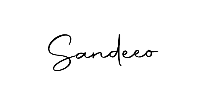 You should practise on your own different ways (Autography-DOLnW) to write your name (Sandeeo) in signature. don't let someone else do it for you. Sandeeo signature style 10 images and pictures png