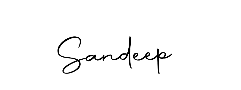 How to make Sandeep  name signature. Use Autography-DOLnW style for creating short signs online. This is the latest handwritten sign. Sandeep  signature style 10 images and pictures png