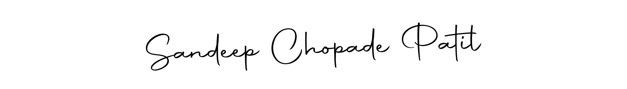 Also we have Sandeep Chopade Patil name is the best signature style. Create professional handwritten signature collection using Autography-DOLnW autograph style. Sandeep Chopade Patil signature style 10 images and pictures png