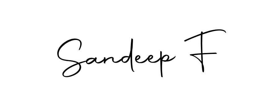 Make a beautiful signature design for name Sandeep F. Use this online signature maker to create a handwritten signature for free. Sandeep F signature style 10 images and pictures png