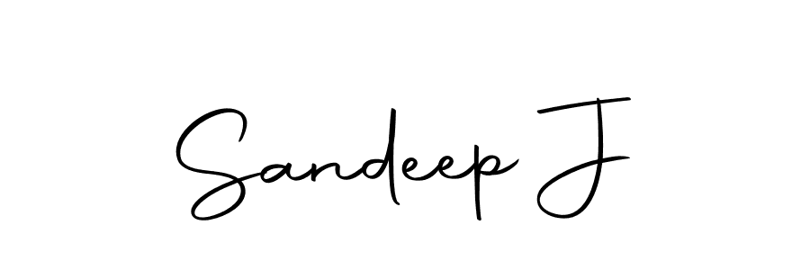 Sandeep J stylish signature style. Best Handwritten Sign (Autography-DOLnW) for my name. Handwritten Signature Collection Ideas for my name Sandeep J. Sandeep J signature style 10 images and pictures png