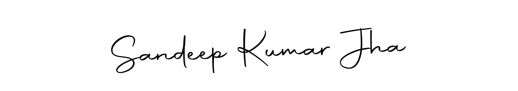 Make a beautiful signature design for name Sandeep Kumar Jha. With this signature (Autography-DOLnW) style, you can create a handwritten signature for free. Sandeep Kumar Jha signature style 10 images and pictures png