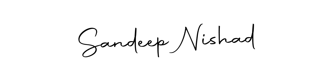 Similarly Autography-DOLnW is the best handwritten signature design. Signature creator online .You can use it as an online autograph creator for name Sandeep Nishad. Sandeep Nishad signature style 10 images and pictures png
