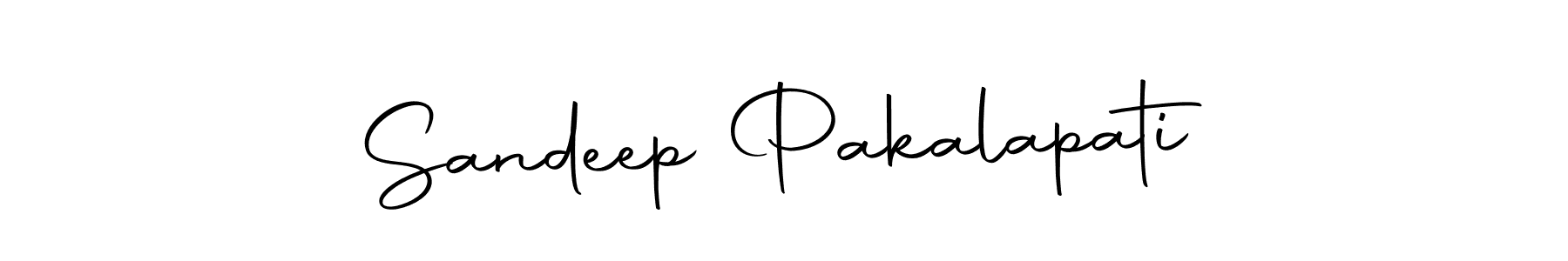 Design your own signature with our free online signature maker. With this signature software, you can create a handwritten (Autography-DOLnW) signature for name Sandeep Pakalapati. Sandeep Pakalapati signature style 10 images and pictures png