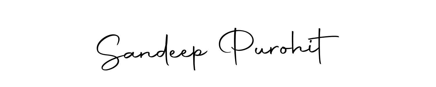 Create a beautiful signature design for name Sandeep Purohit. With this signature (Autography-DOLnW) fonts, you can make a handwritten signature for free. Sandeep Purohit signature style 10 images and pictures png