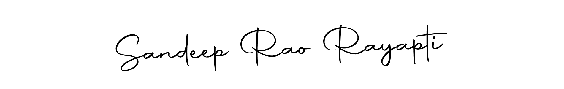 Here are the top 10 professional signature styles for the name Sandeep Rao Rayapti. These are the best autograph styles you can use for your name. Sandeep Rao Rayapti signature style 10 images and pictures png