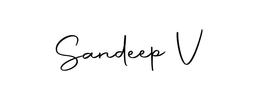 The best way (Autography-DOLnW) to make a short signature is to pick only two or three words in your name. The name Sandeep V include a total of six letters. For converting this name. Sandeep V signature style 10 images and pictures png