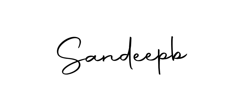 Here are the top 10 professional signature styles for the name Sandeepb. These are the best autograph styles you can use for your name. Sandeepb signature style 10 images and pictures png