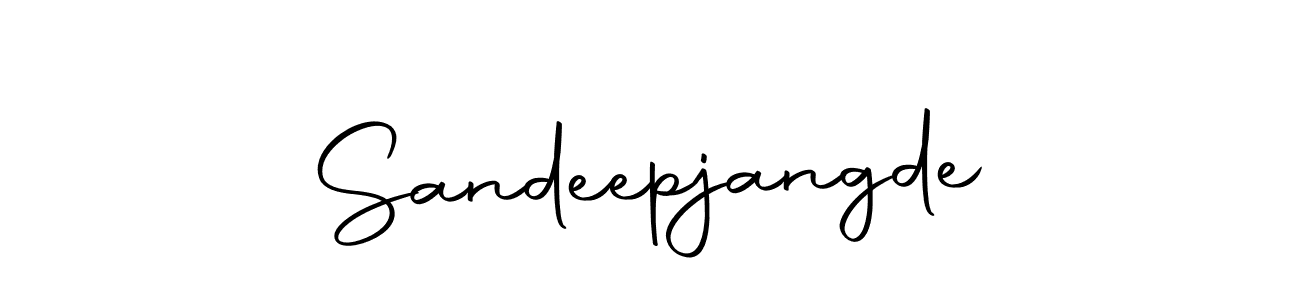 Make a beautiful signature design for name Sandeepjangde. With this signature (Autography-DOLnW) style, you can create a handwritten signature for free. Sandeepjangde signature style 10 images and pictures png