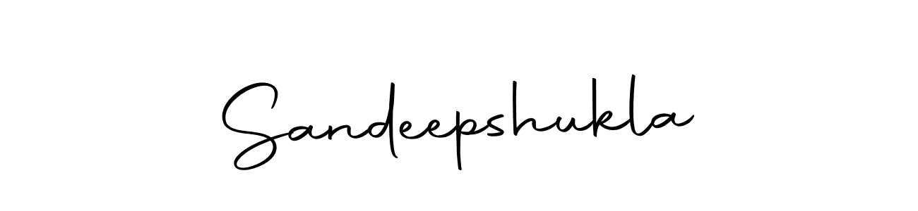 Create a beautiful signature design for name Sandeepshukla. With this signature (Autography-DOLnW) fonts, you can make a handwritten signature for free. Sandeepshukla signature style 10 images and pictures png