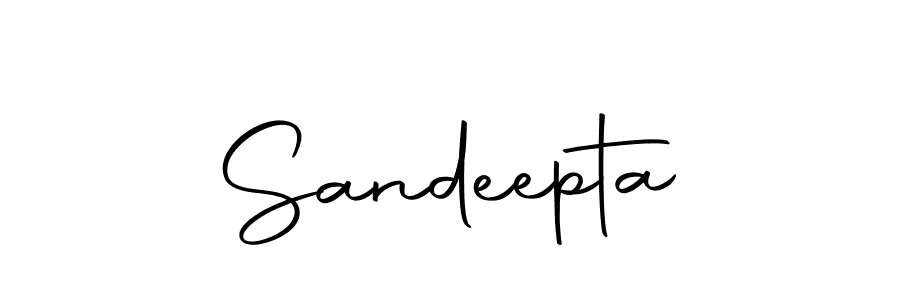 Sandeepta stylish signature style. Best Handwritten Sign (Autography-DOLnW) for my name. Handwritten Signature Collection Ideas for my name Sandeepta. Sandeepta signature style 10 images and pictures png