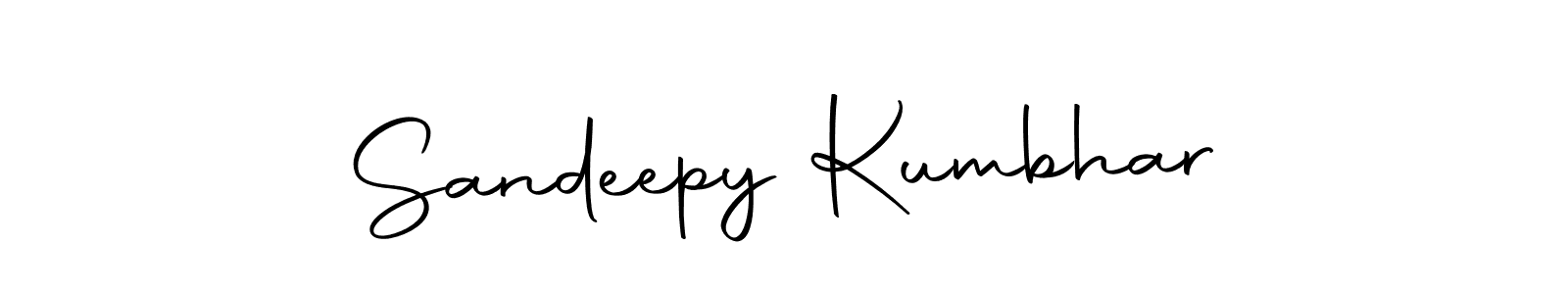 Also we have Sandeepy Kumbhar name is the best signature style. Create professional handwritten signature collection using Autography-DOLnW autograph style. Sandeepy Kumbhar signature style 10 images and pictures png