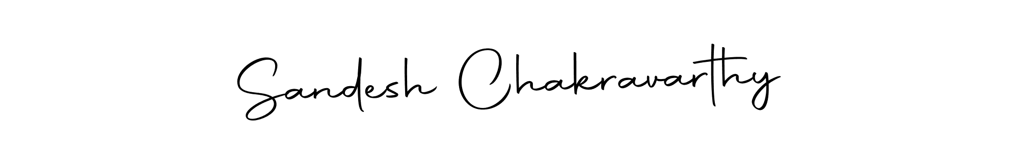 Make a beautiful signature design for name Sandesh Chakravarthy. With this signature (Autography-DOLnW) style, you can create a handwritten signature for free. Sandesh Chakravarthy signature style 10 images and pictures png