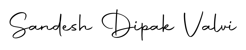An effortless, minimalist signature concept for Sandesh Dipak Valvi using Autography-DOLnW design. Clean lines that look great on any document. Sandesh Dipak Valvi signature style 10 images and pictures png