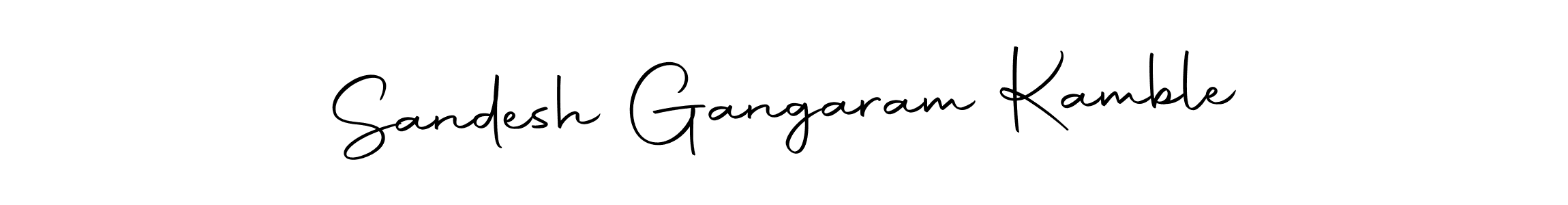 Here are the top 10 professional signature styles for the name Sandesh Gangaram Kamble. These are the best autograph styles you can use for your name. Sandesh Gangaram Kamble signature style 10 images and pictures png