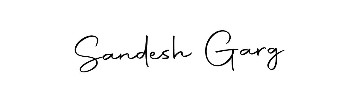 Make a beautiful signature design for name Sandesh Garg. With this signature (Autography-DOLnW) style, you can create a handwritten signature for free. Sandesh Garg signature style 10 images and pictures png