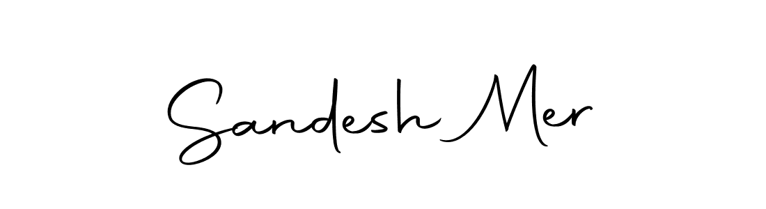 How to Draw Sandesh Mer signature style? Autography-DOLnW is a latest design signature styles for name Sandesh Mer. Sandesh Mer signature style 10 images and pictures png