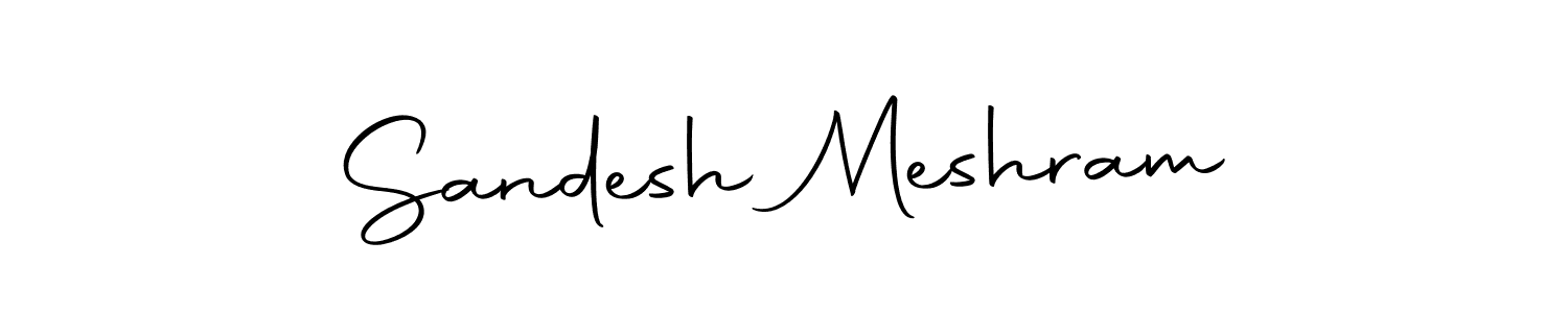 Make a beautiful signature design for name Sandesh Meshram. With this signature (Autography-DOLnW) style, you can create a handwritten signature for free. Sandesh Meshram signature style 10 images and pictures png