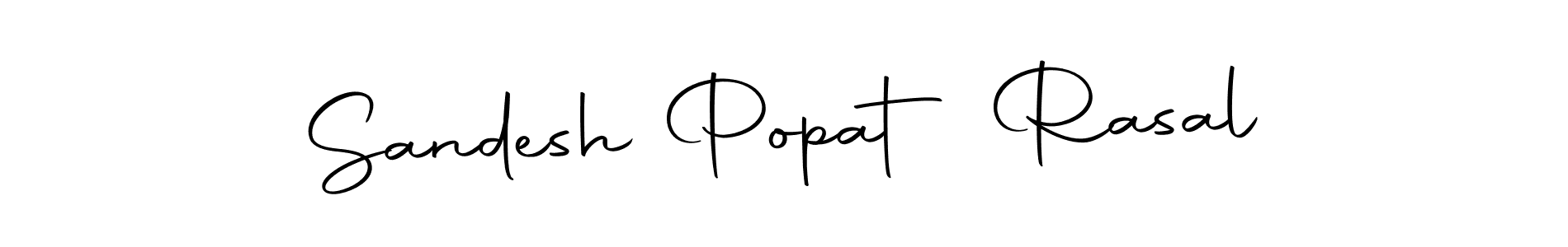 Also we have Sandesh Popat Rasal name is the best signature style. Create professional handwritten signature collection using Autography-DOLnW autograph style. Sandesh Popat Rasal signature style 10 images and pictures png