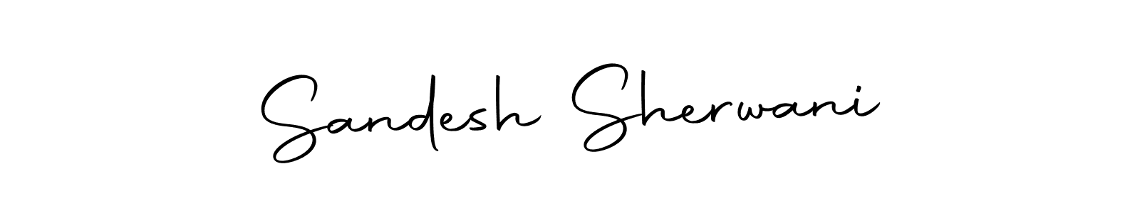 Design your own signature with our free online signature maker. With this signature software, you can create a handwritten (Autography-DOLnW) signature for name Sandesh Sherwani. Sandesh Sherwani signature style 10 images and pictures png