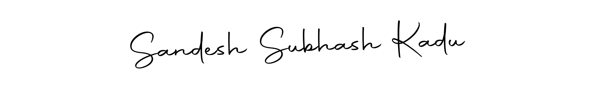 Also You can easily find your signature by using the search form. We will create Sandesh Subhash Kadu name handwritten signature images for you free of cost using Autography-DOLnW sign style. Sandesh Subhash Kadu signature style 10 images and pictures png