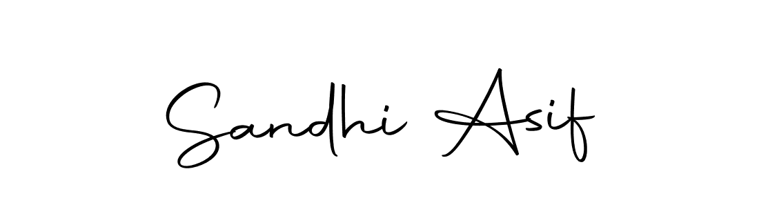 This is the best signature style for the Sandhi Asif name. Also you like these signature font (Autography-DOLnW). Mix name signature. Sandhi Asif signature style 10 images and pictures png