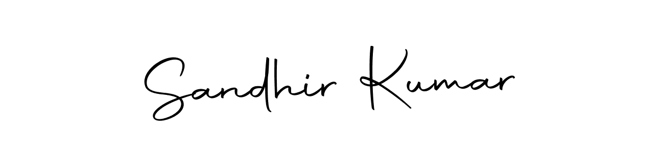 Use a signature maker to create a handwritten signature online. With this signature software, you can design (Autography-DOLnW) your own signature for name Sandhir Kumar. Sandhir Kumar signature style 10 images and pictures png