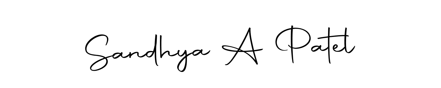 Best and Professional Signature Style for Sandhya A Patel. Autography-DOLnW Best Signature Style Collection. Sandhya A Patel signature style 10 images and pictures png