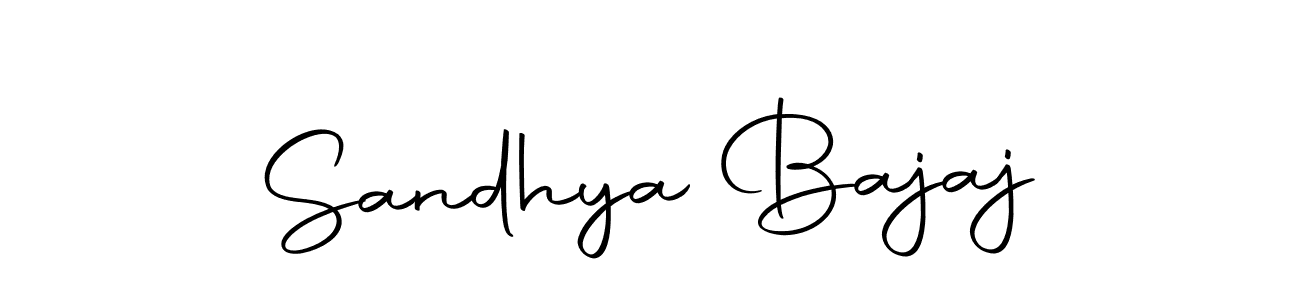 Here are the top 10 professional signature styles for the name Sandhya Bajaj. These are the best autograph styles you can use for your name. Sandhya Bajaj signature style 10 images and pictures png