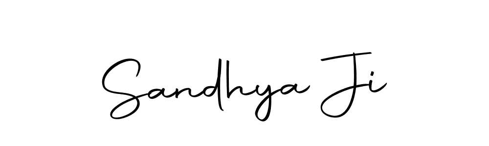 Also we have Sandhya Ji name is the best signature style. Create professional handwritten signature collection using Autography-DOLnW autograph style. Sandhya Ji signature style 10 images and pictures png