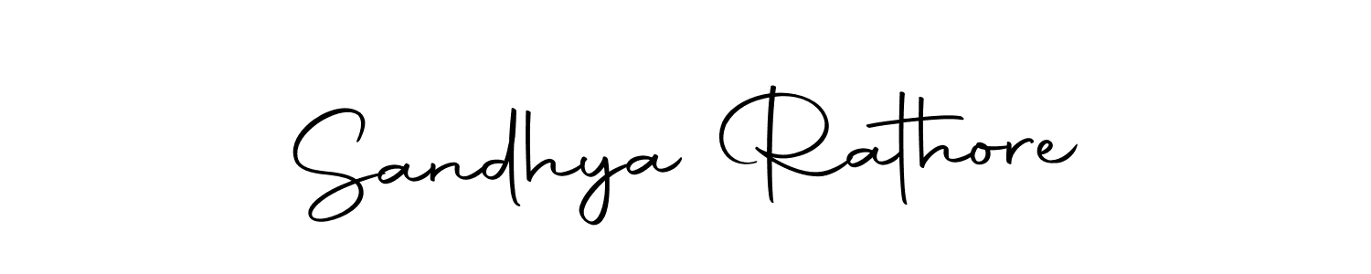 How to make Sandhya Rathore signature? Autography-DOLnW is a professional autograph style. Create handwritten signature for Sandhya Rathore name. Sandhya Rathore signature style 10 images and pictures png