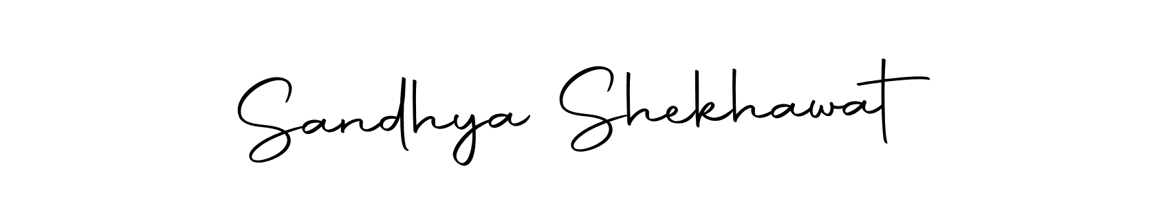 How to make Sandhya Shekhawat signature? Autography-DOLnW is a professional autograph style. Create handwritten signature for Sandhya Shekhawat name. Sandhya Shekhawat signature style 10 images and pictures png
