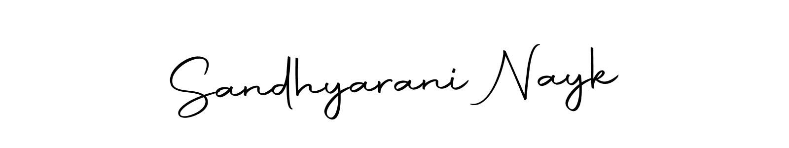 Once you've used our free online signature maker to create your best signature Autography-DOLnW style, it's time to enjoy all of the benefits that Sandhyarani Nayk name signing documents. Sandhyarani Nayk signature style 10 images and pictures png