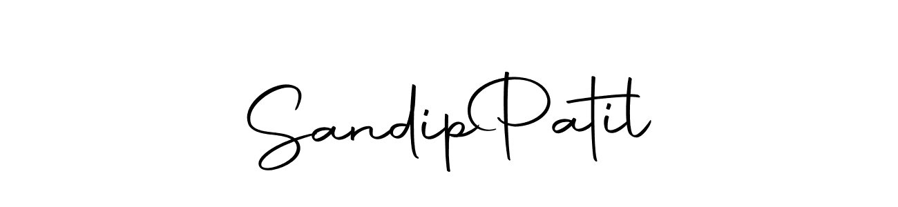 How to make Sandip  Patil name signature. Use Autography-DOLnW style for creating short signs online. This is the latest handwritten sign. Sandip  Patil signature style 10 images and pictures png