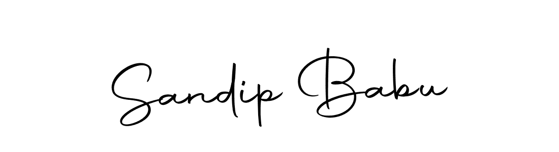 Design your own signature with our free online signature maker. With this signature software, you can create a handwritten (Autography-DOLnW) signature for name Sandip Babu. Sandip Babu signature style 10 images and pictures png