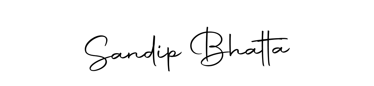Make a short Sandip Bhatta signature style. Manage your documents anywhere anytime using Autography-DOLnW. Create and add eSignatures, submit forms, share and send files easily. Sandip Bhatta signature style 10 images and pictures png