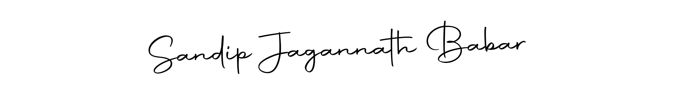 Use a signature maker to create a handwritten signature online. With this signature software, you can design (Autography-DOLnW) your own signature for name Sandip Jagannath Babar. Sandip Jagannath Babar signature style 10 images and pictures png