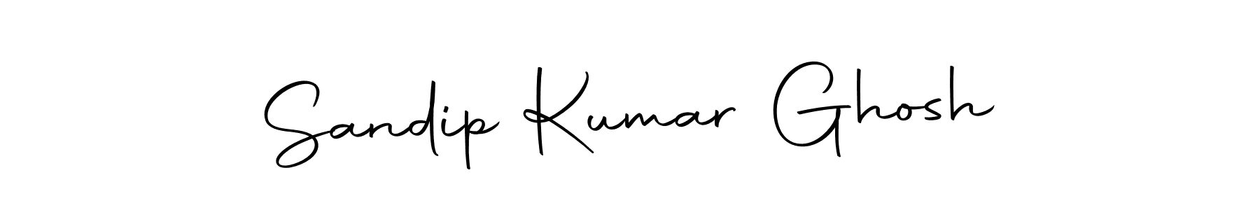 Design your own signature with our free online signature maker. With this signature software, you can create a handwritten (Autography-DOLnW) signature for name Sandip Kumar Ghosh. Sandip Kumar Ghosh signature style 10 images and pictures png