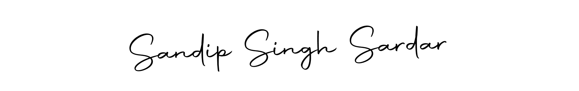 Create a beautiful signature design for name Sandip Singh Sardar. With this signature (Autography-DOLnW) fonts, you can make a handwritten signature for free. Sandip Singh Sardar signature style 10 images and pictures png