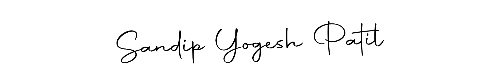 Autography-DOLnW is a professional signature style that is perfect for those who want to add a touch of class to their signature. It is also a great choice for those who want to make their signature more unique. Get Sandip Yogesh Patil name to fancy signature for free. Sandip Yogesh Patil signature style 10 images and pictures png