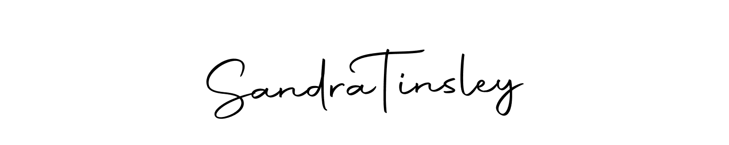 How to make Sandra  Tinsley name signature. Use Autography-DOLnW style for creating short signs online. This is the latest handwritten sign. Sandra  Tinsley signature style 10 images and pictures png