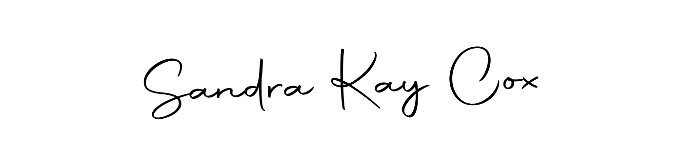 Make a beautiful signature design for name Sandra Kay Cox. With this signature (Autography-DOLnW) style, you can create a handwritten signature for free. Sandra Kay Cox signature style 10 images and pictures png