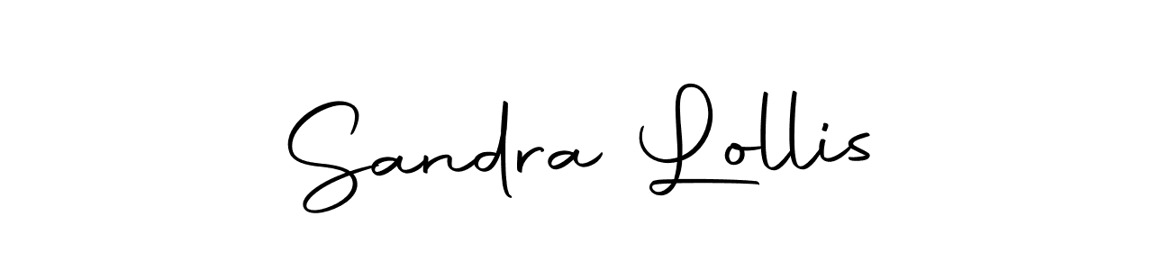 How to make Sandra Lollis signature? Autography-DOLnW is a professional autograph style. Create handwritten signature for Sandra Lollis name. Sandra Lollis signature style 10 images and pictures png