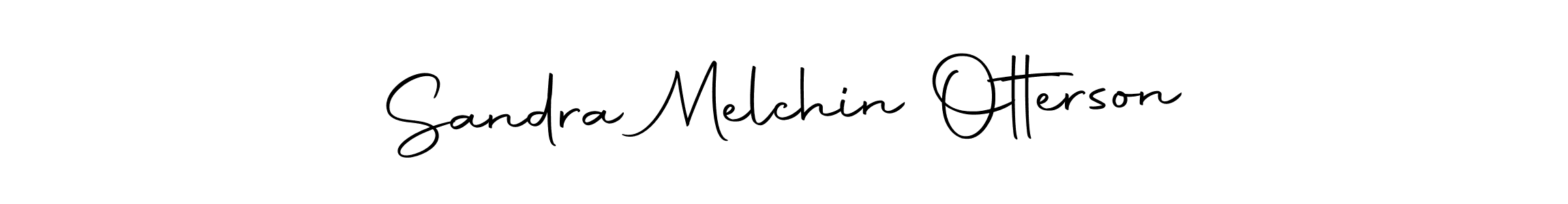 Sandra Melchin Otterson stylish signature style. Best Handwritten Sign (Autography-DOLnW) for my name. Handwritten Signature Collection Ideas for my name Sandra Melchin Otterson. Sandra Melchin Otterson signature style 10 images and pictures png