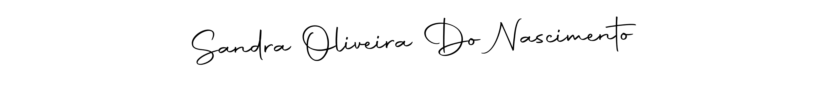 Design your own signature with our free online signature maker. With this signature software, you can create a handwritten (Autography-DOLnW) signature for name Sandra Oliveira Do Nascimento. Sandra Oliveira Do Nascimento signature style 10 images and pictures png