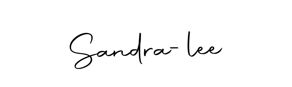 Design your own signature with our free online signature maker. With this signature software, you can create a handwritten (Autography-DOLnW) signature for name Sandra-lee. Sandra-lee signature style 10 images and pictures png